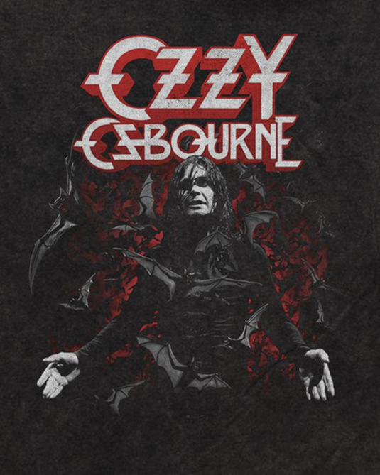 Ozzy Osbourne - Bats Vintage Wash T-Shirt