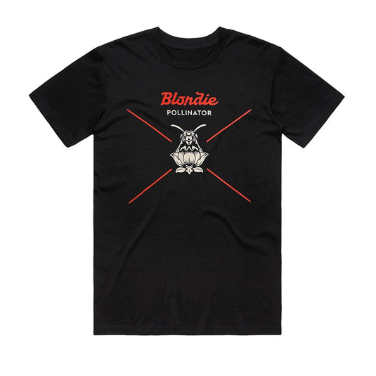 Blondie - Pollinator Tour 2017 - Black T-shirt (Limited Tour Item)