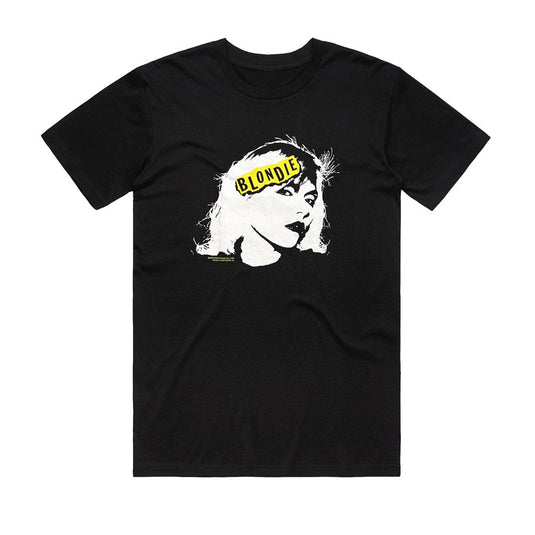 Blondie - Stencil Photo - Black T-shirt (Limited Tour Item)