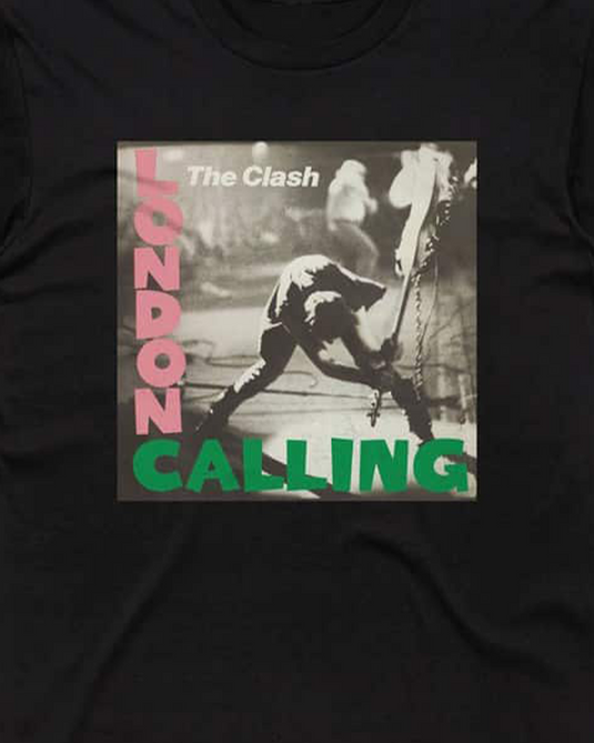 The Clash - London Calling Black T-Shirt