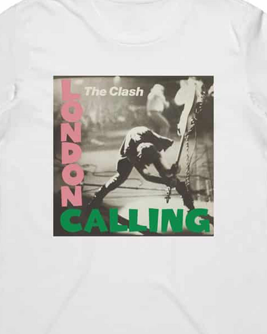 The Clash - London Calling White T-Shirt
