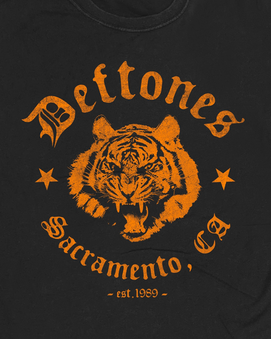 Deftones - Tiger Vintage Wash T-Shirt