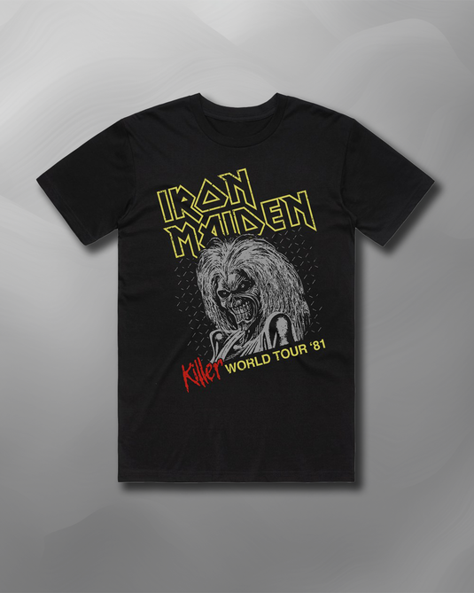 Iron Maiden - Killer World Tour 81 T-Shirt