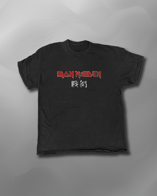 Iron Maiden - Senjutsu Logo Vintage Wash T-Shirt