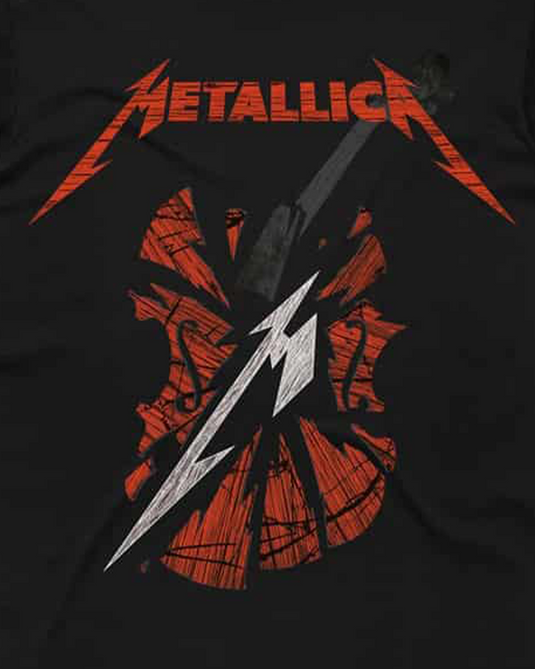 Metallica - S&M Scratch Cello Tee