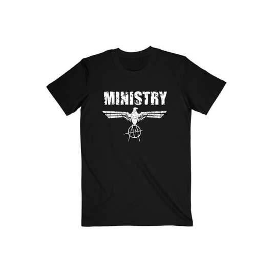 Ministry - Anarchy Eagle - Black T-shirt