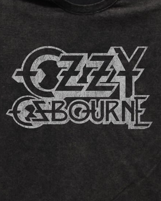 Ozzy Osbourne - Vintage Logo Vintage Wash T-Shirt