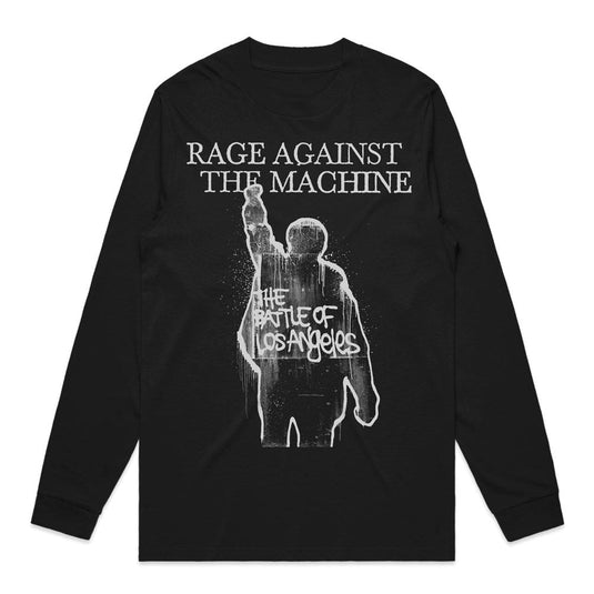 Rage Against The Machine - Album Cover - Black Long-sleeve T-shirt