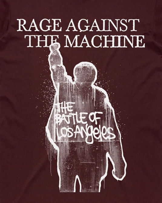 Rage Against The Machine - The Battle of Los Angeles Album Cover Tee