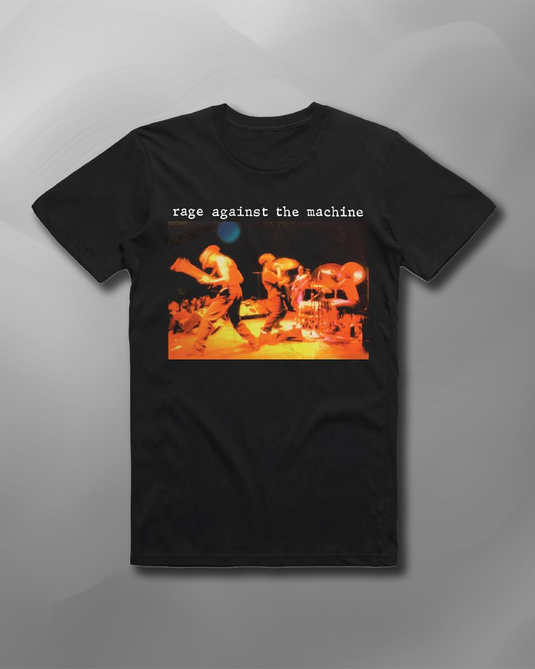 Rage Against The Machine - Live Anger Black Tee
