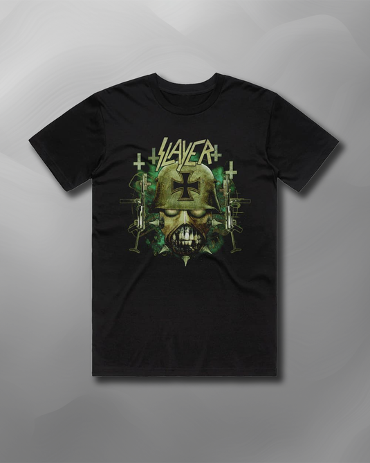 Slayer - Green Skull T-Shirt